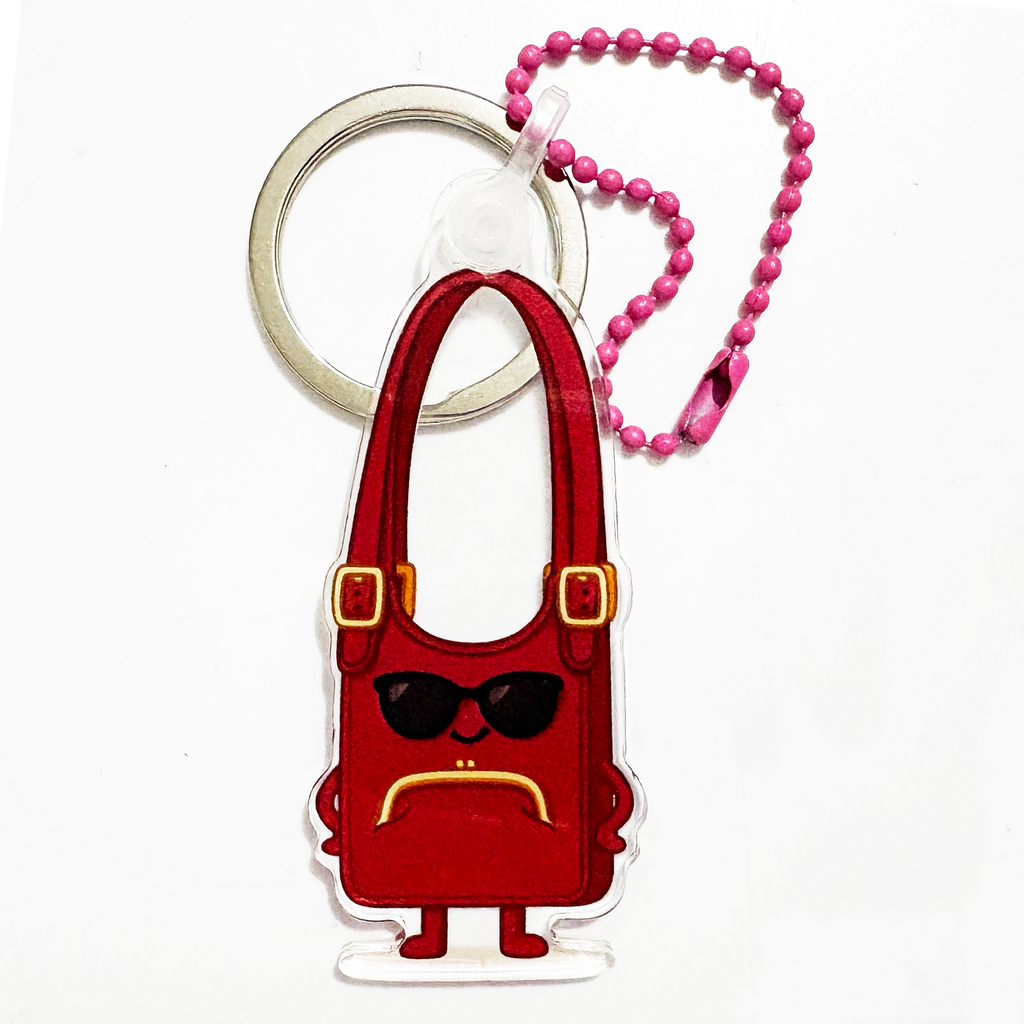Charmlingz Teary Bag Charm Key Ring