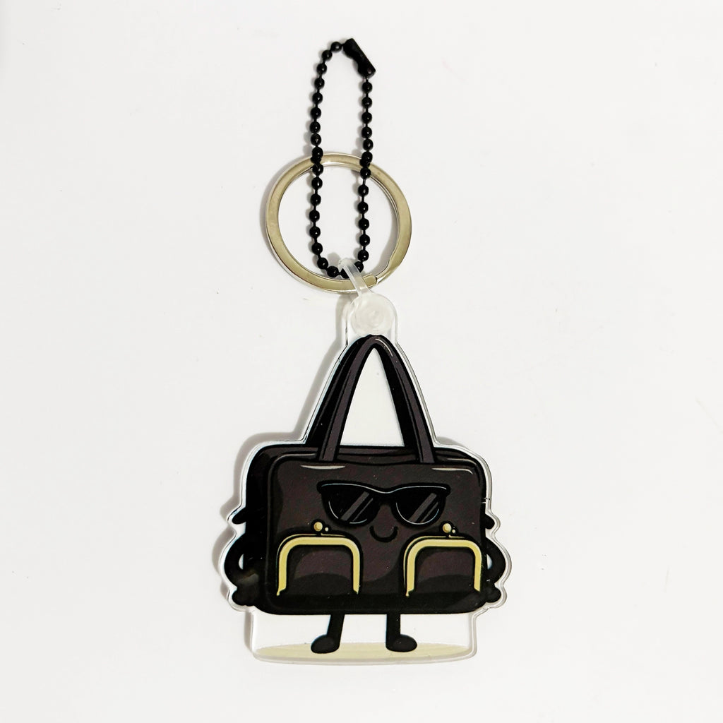 Collection 4 Swaggy bag charm key ring