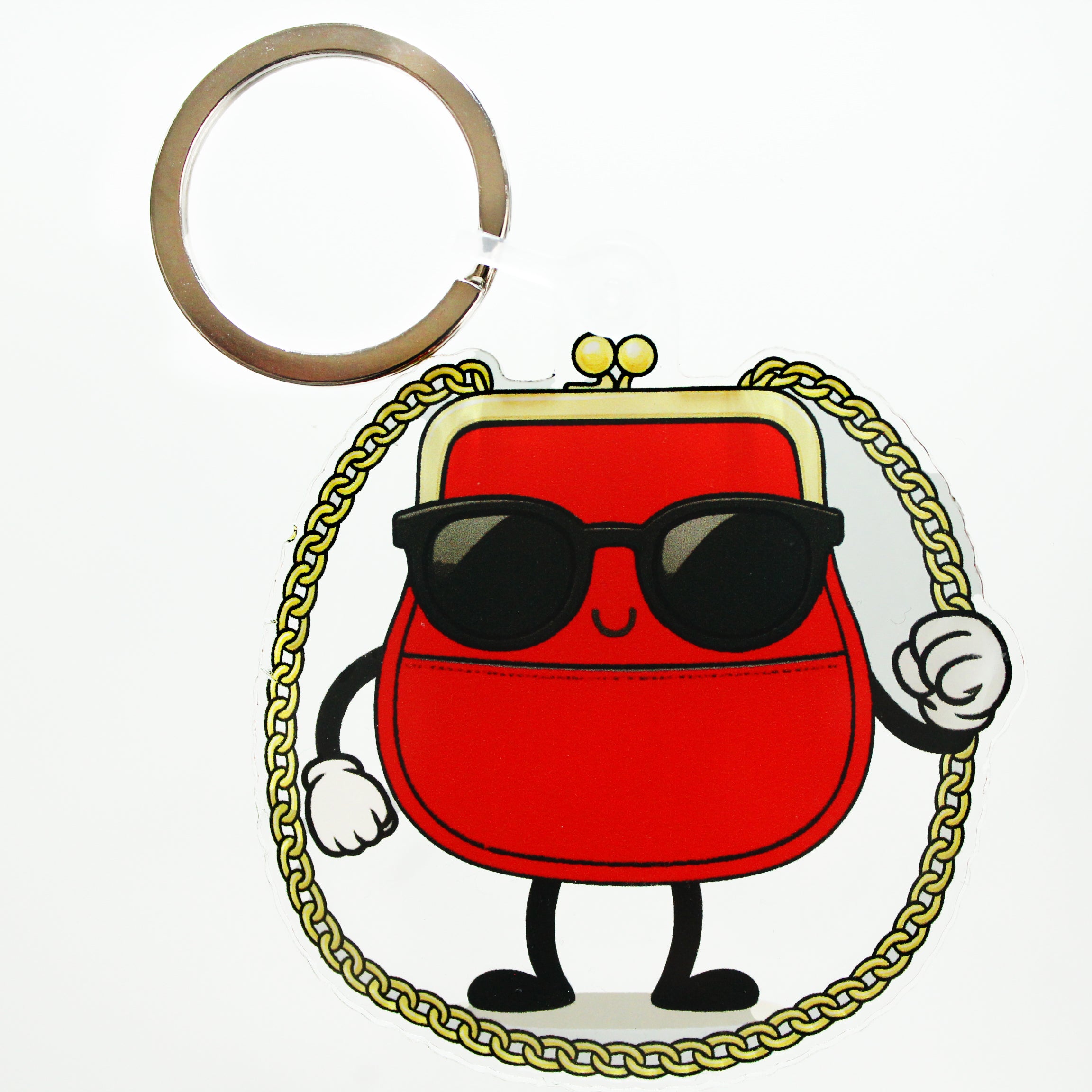 Charmlingz Swingarella bag charm key ring