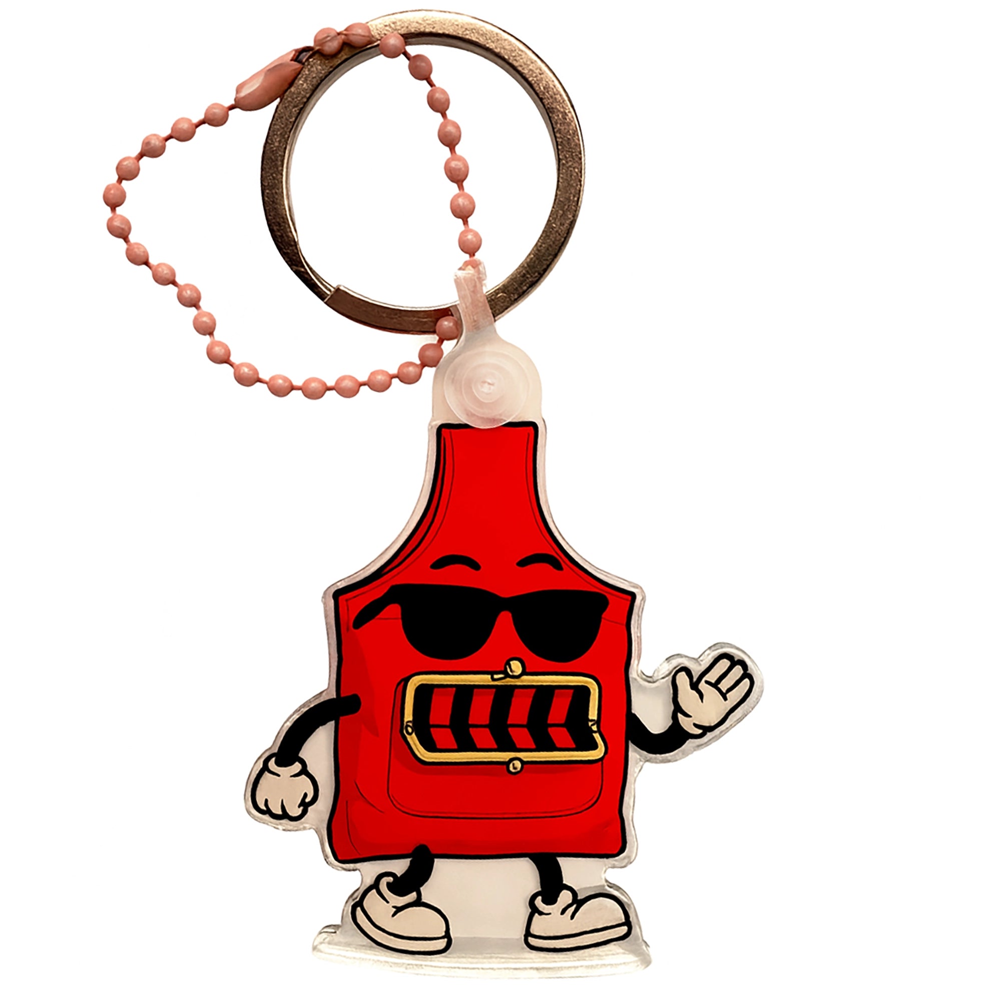 Charmlingz Slingy Red bag charm key ring