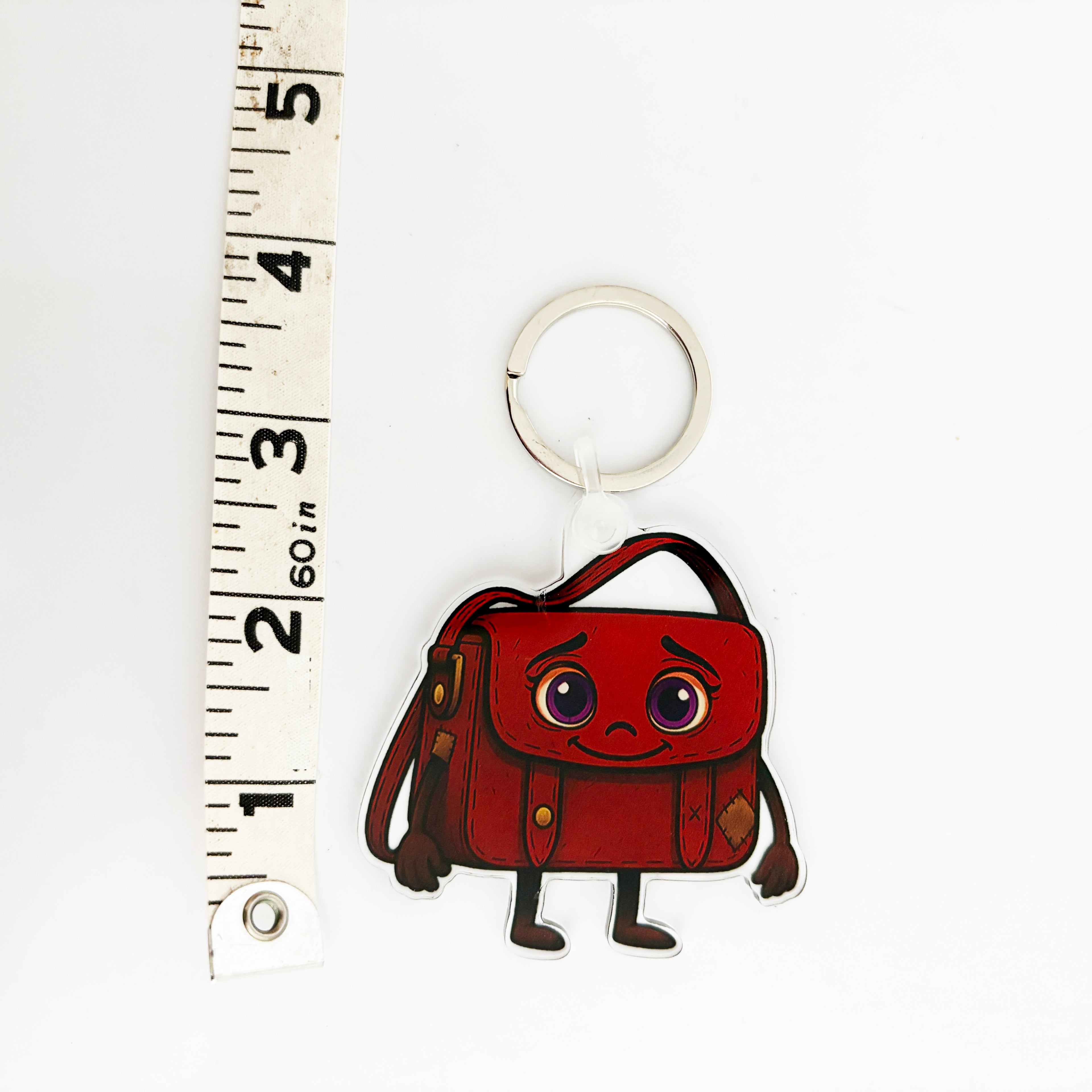 ReLuvable Musey bag charm with ruler