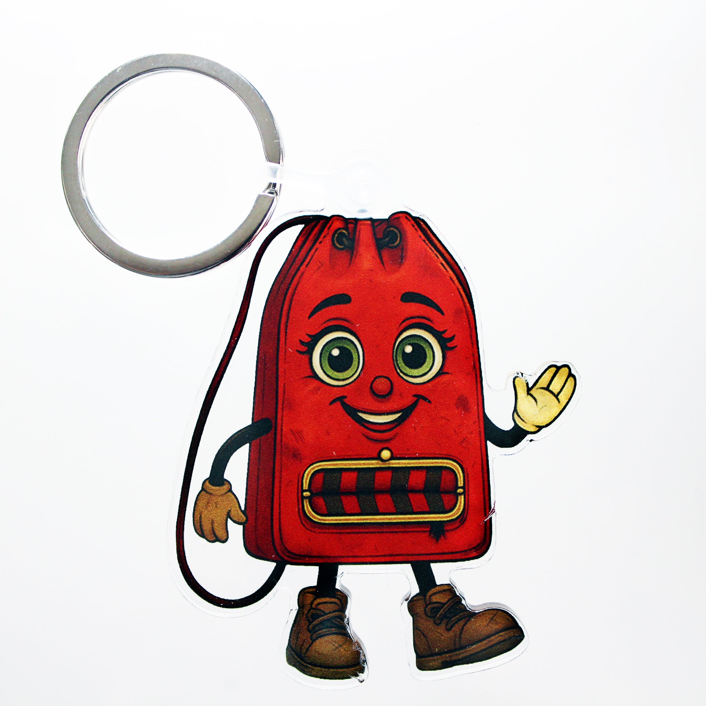 Charmlingz ReLuvable Duffy bag charm key ring