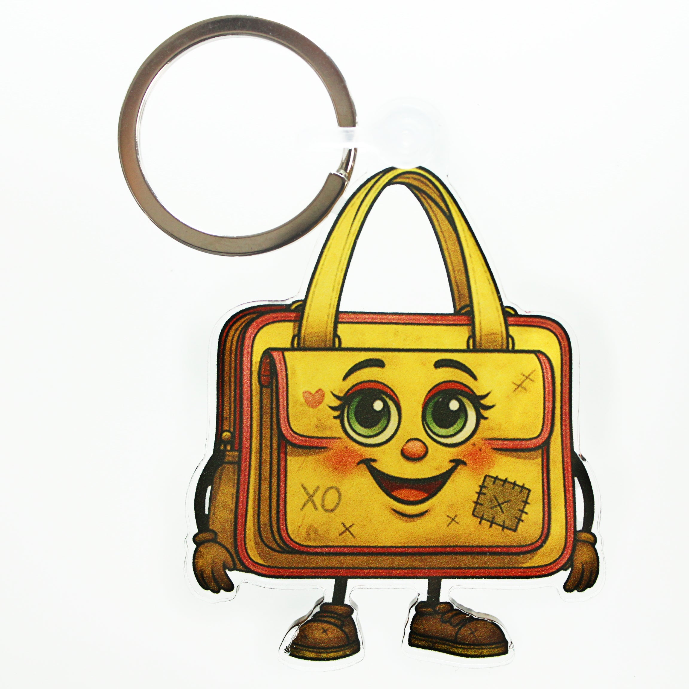 Charmlingz Ms Saffe bag charm key ring