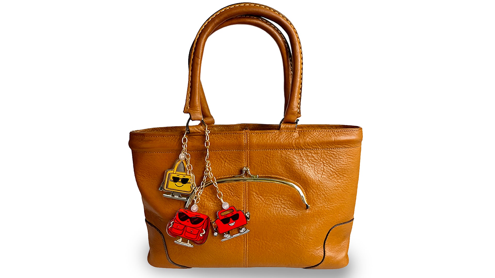 Charmlingz Bag Charm Gemini (Red)