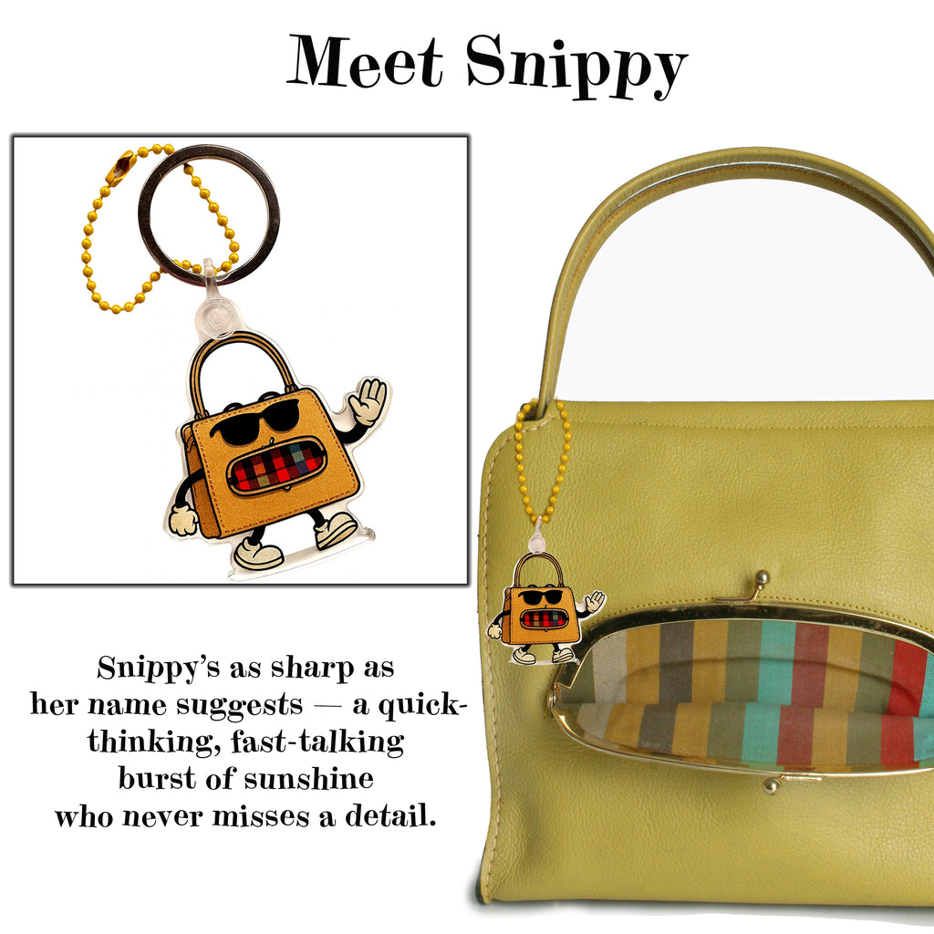 Charmlingz Snippy bag charm key ring
