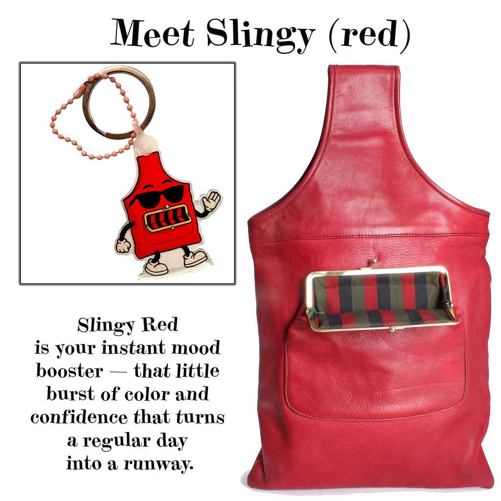 Charmlingz Bag Charm Slingy (Red)